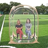 Barbella Sports Tent Pop Up Bubble Tent, 51' x 51' x 70' Outdoor Bubble Tent, Instant Pop-Up Tent Shelter Gazebos, Screen House Room Camping Tent Rain Tent Instant Screen Tent - Clear