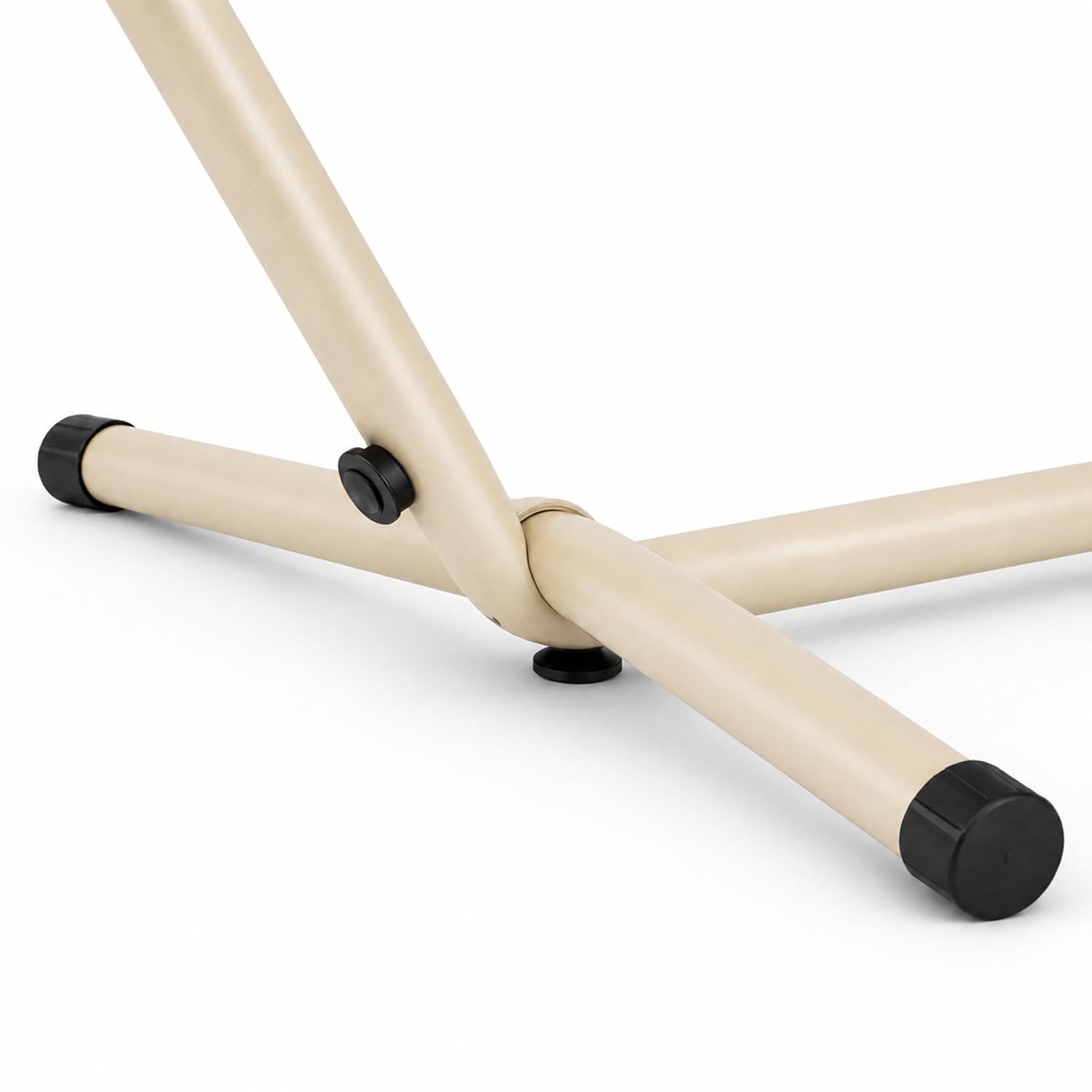 Amaca Da Giardino Con Supporto In Acciaio Beige Portata 200 Kg Altezza Regolabile Telo Cotone Resistente Amaca Brasiliana Esterno Terrazzo Piscina Balcone Con Borsa 265 x 110 x 100 Cm Beige