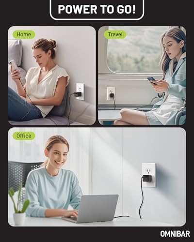 Image of 30W USB C Charger, GaN Compact Type C Charger Fast Charging Block, PD 3.0 PPS USB C Wall Charger Power Adapter for iPhone 17 16 15 Pro Max, Galaxy S26 S25 S24 Ultra, iPad Pro, AirPods 4, Black
