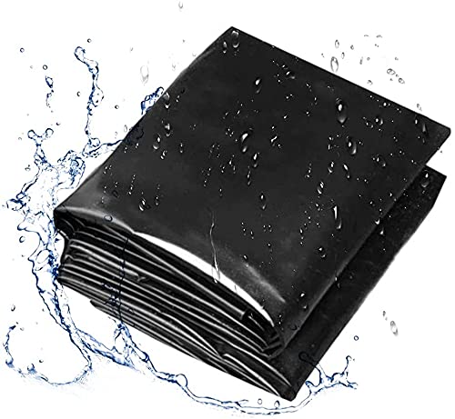 Bâche étanche pour bassin en caoutchouc flexible de 9 x 12 mètres pour aménagements extérieurs