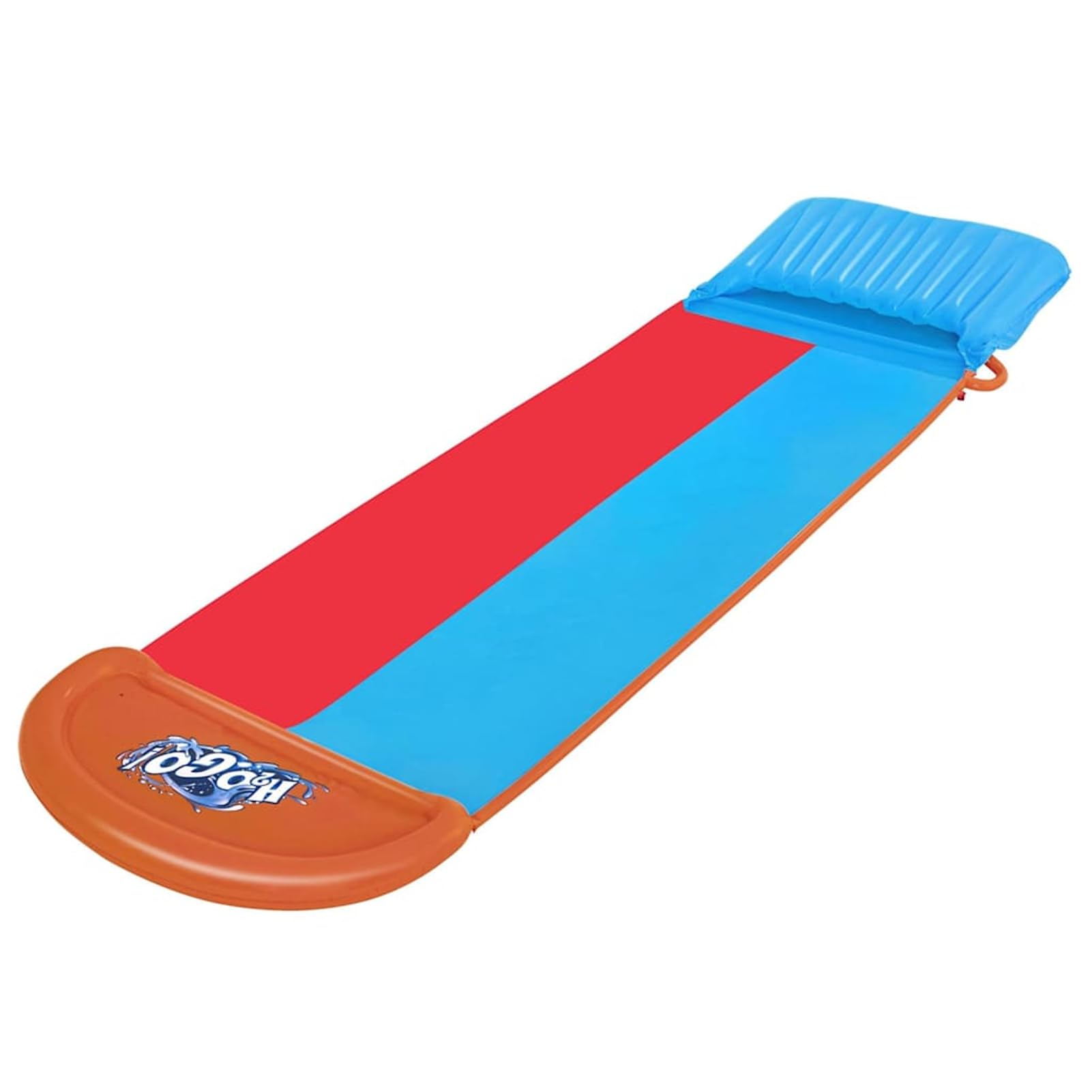 H2OGO Wasserrutsche Tsunami Splash Ramp - Doppelseitige Rutsche, Einfach Auf- und Abbau, PVC, 472x140x30,5 cm Model93320