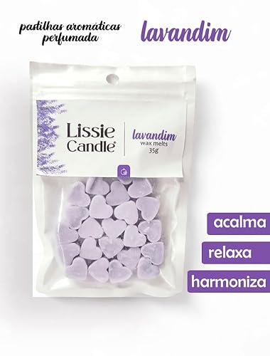 Velas Pastilhas Aromáticas Wax Melts Lavandim 35g
