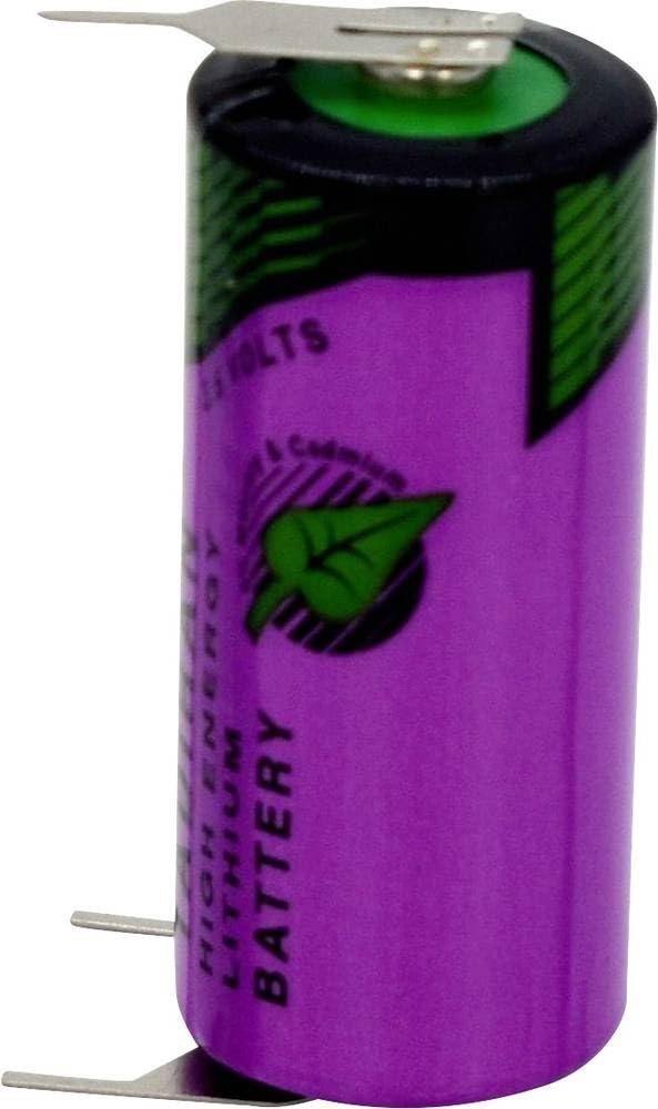 Tadiran Batteries SL-​361/​PT +/- - Spezial-​Batterie 2/​3 AA U-​Lötpins Lithium 3.6V 1600 mAh 1 pezzo