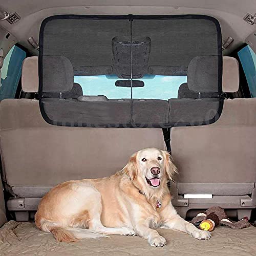 Filet De Sécurité Réglable Pour Chien Voiture - Barrière Protection Animaux