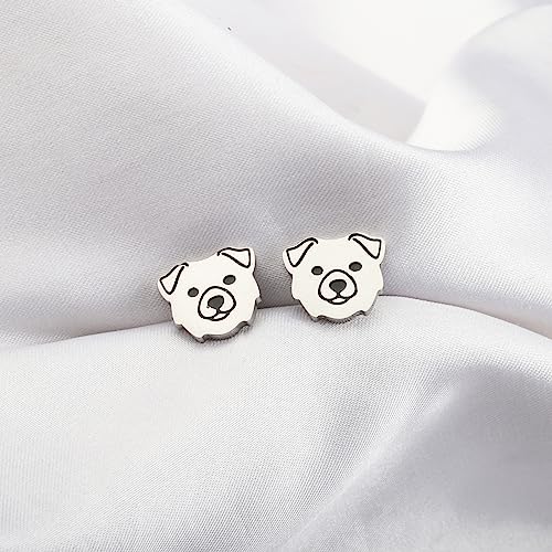 OKEYCH Australian Shepherd Lover Gift Australian Shepherd Stud Earrings Aussie Mama Jewelry Australian Shepherd Owner Gift4