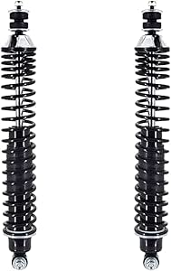 PM Auto Pair Of 2 Rear Complete Shock Absorber Kit
