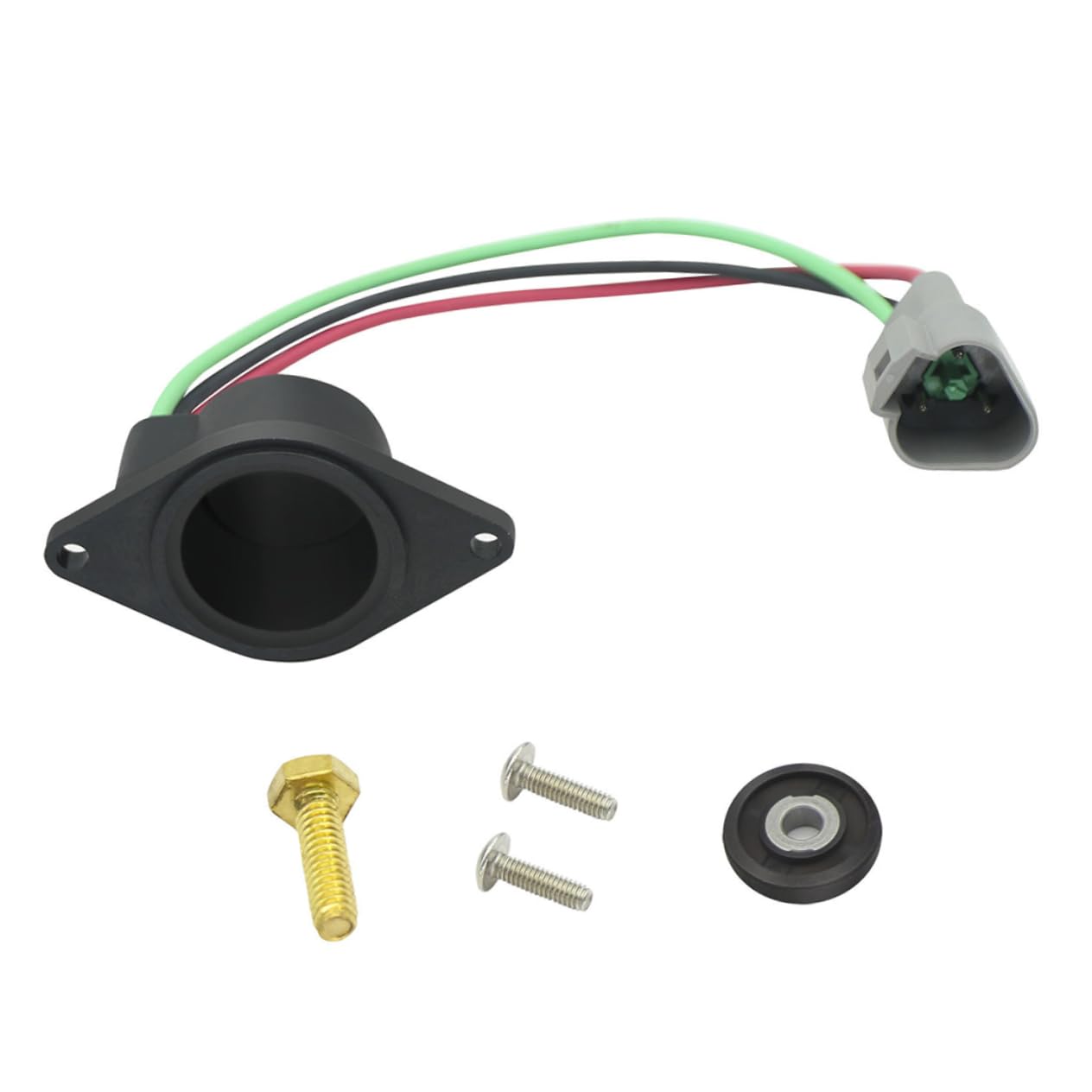 Abaodam Geschwindigkeitssensor Zubehör für Golfwagen Sicht Accessoires für Golfwagen Auto Sensoren Golf-Zubehör Golfzubehör für Damen Tachometer für Golfwagen Plastik Schwarz