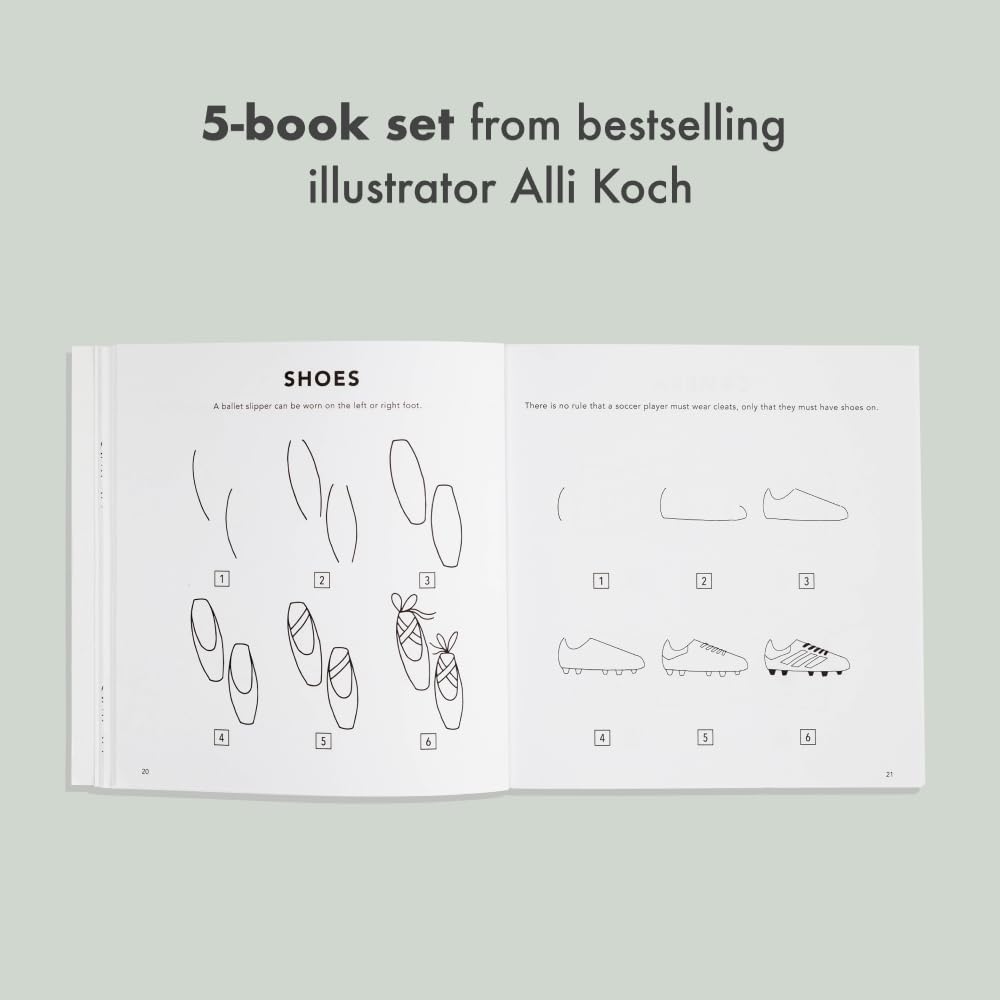 So Many Things: A Box Set of 5 How-to-Draw Books for Kids: 9 (Travel Activities Series)