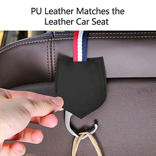 Yorten Assentos de ganchos de couro de alta qualidade Ganchos supressíveis Assentos traseiros Gancho