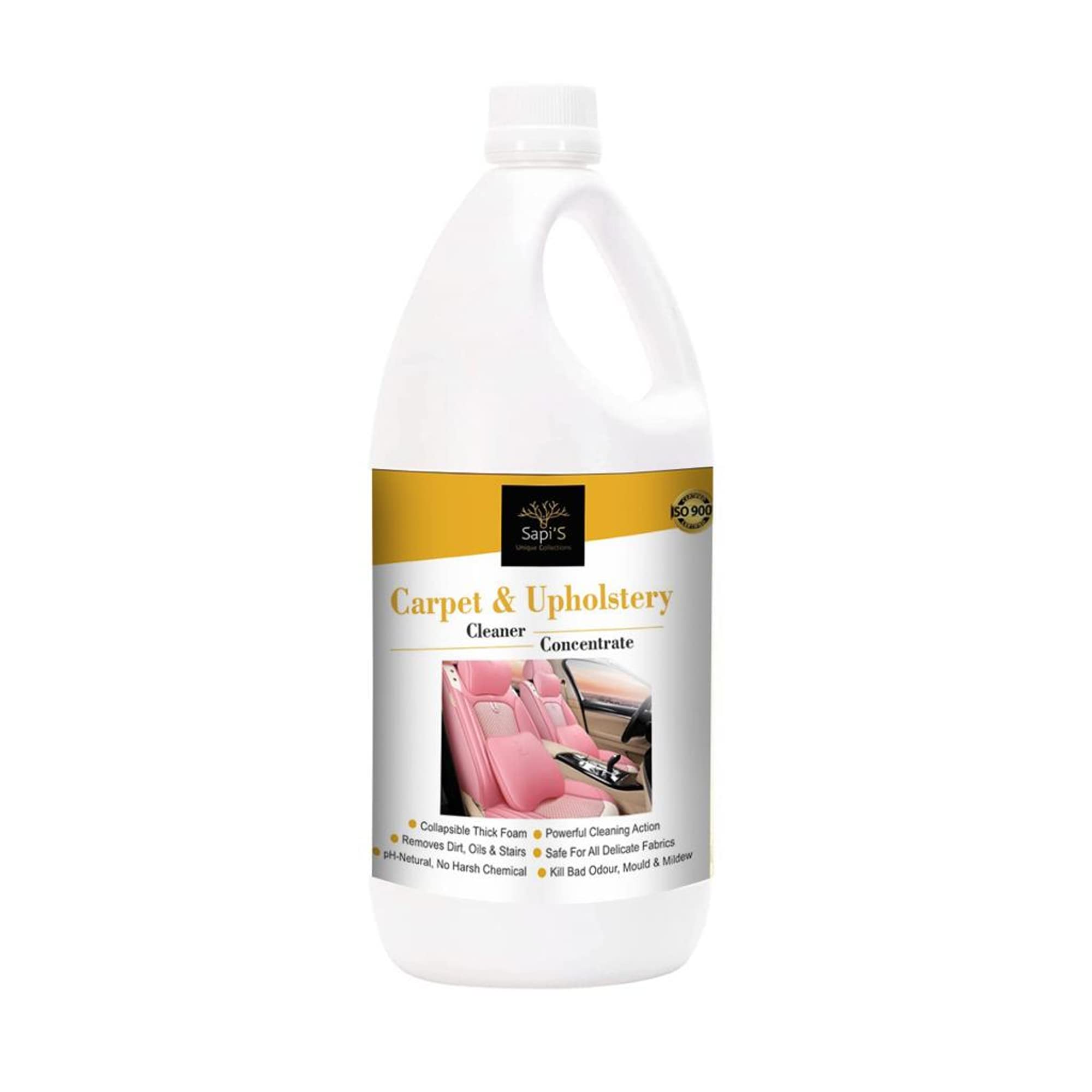 SAPI'S Carpet & Upholstery Cleaner - 1000ml Sofa, Mattress, Car Washing Liquid - Deep Clean-image-15