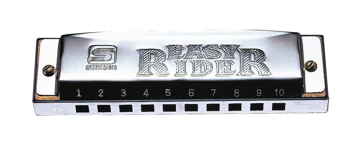Suzuki EZR-20-C Easy Rider 10-Hole Diatonic Harmonica, Key of C