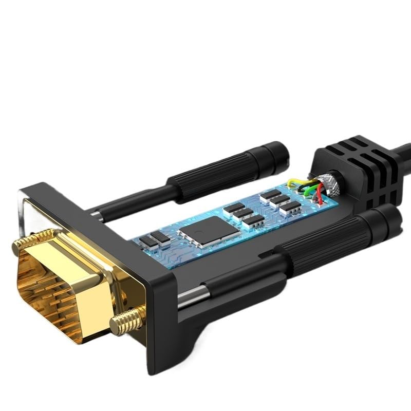 Cable USB a RS232 con puerto serie PDA 9 DB9 Pin RS232 adaptador USB (USBtoRS232macho)