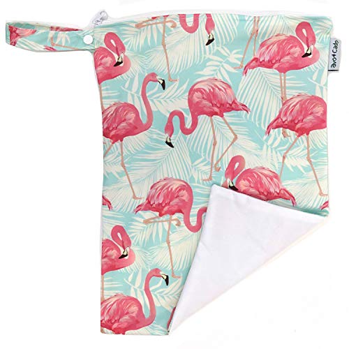 Avo&Cado Uno (M) - Funda para nariz, diseño de flamencos, color blanco Cover