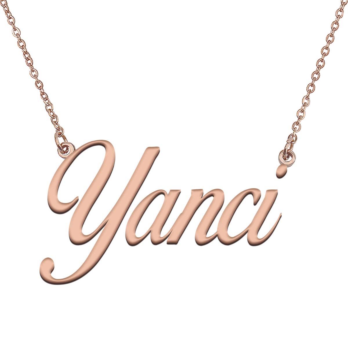 Custom Made Customized Jewelry Personalized Initial Name Necklace for Women