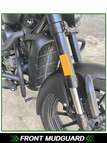 Garde-Boue Avant Moto QJMOTO SRV250 Version Allongée