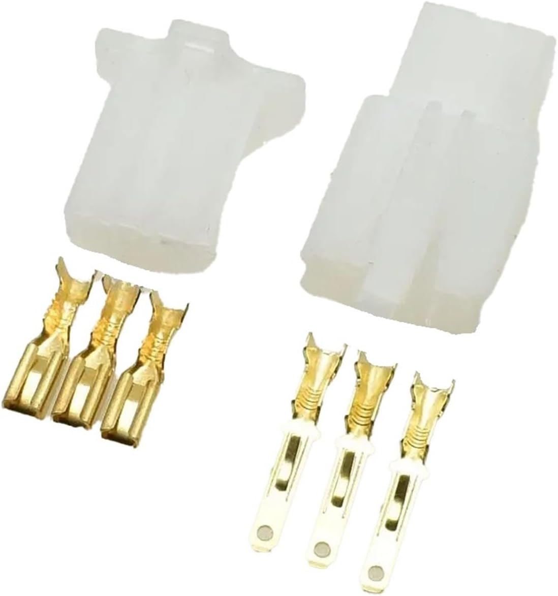 SSXLSMYXGS 5Sets 3Pins Female Male 6030-3991 6040-3111 Car Plastic Housing Wire Harness Connector with Wires Or with Terminal DJ7031A-2.8-11/21 SSXLSMYXGS(Multi)