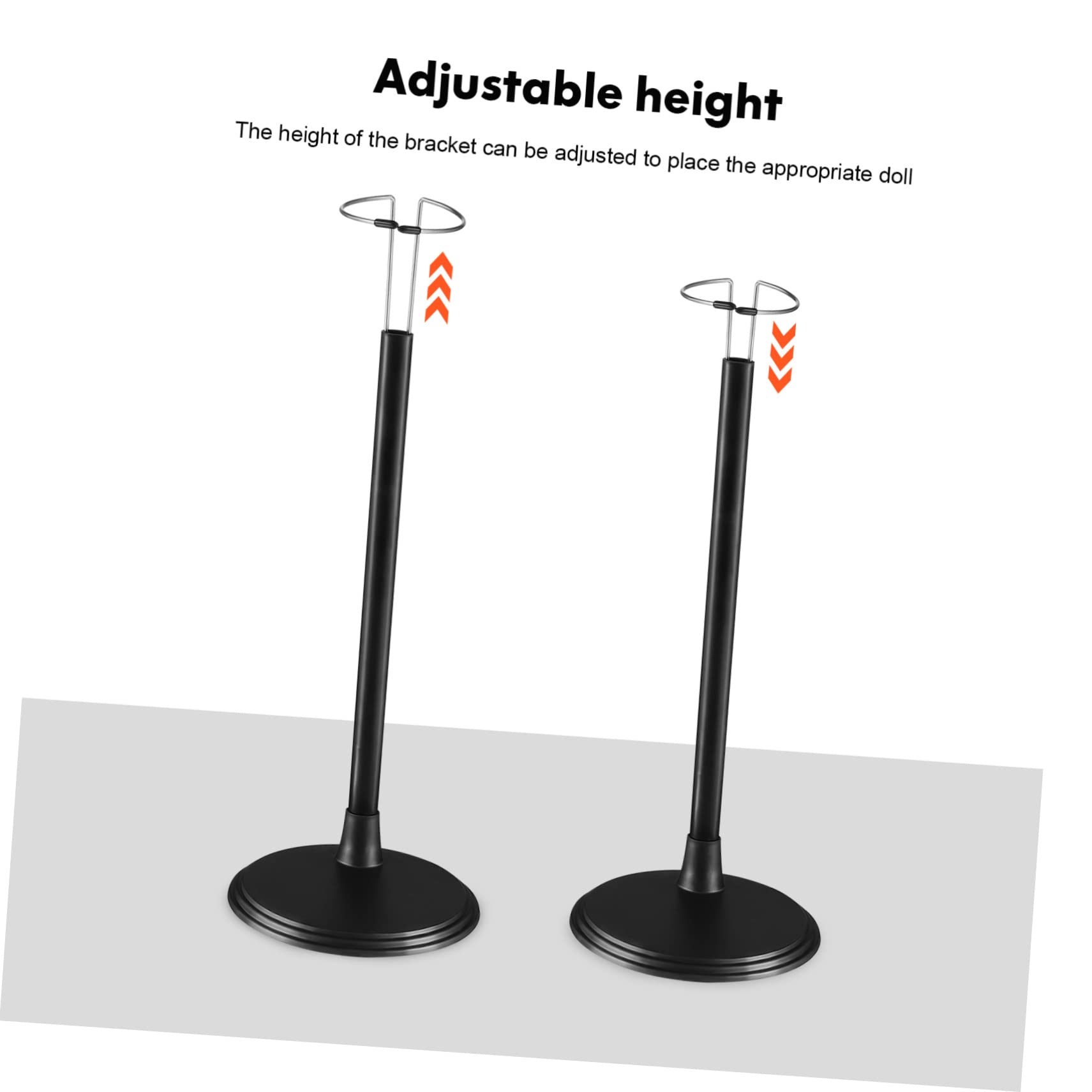 56 Basi Rotonde Nere Per Action Figure - Diametro 4,9 Cm Senza Piolo - Con 120 Adesivi Biadesivi - Compatibili Con Funko Pop E Modellini - 5