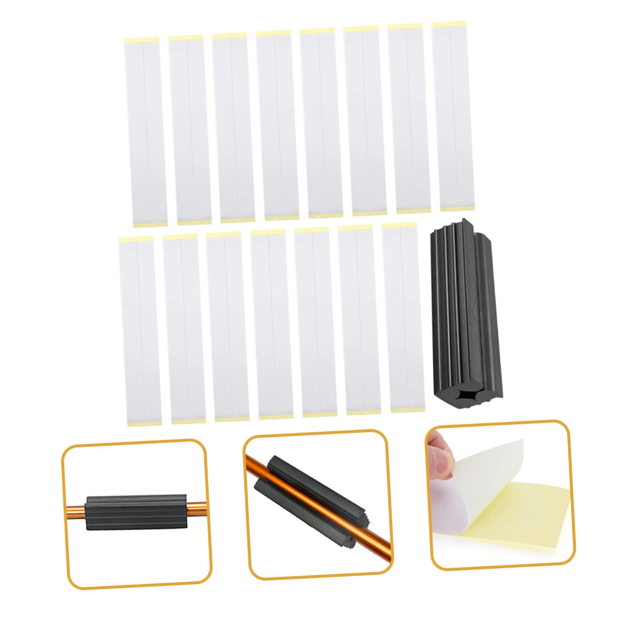 GANAZONO 3 Sets Golfing Club Accessories Golfing Club Supply Grip Tape Golf Grip Assembly Tape Pole Decal