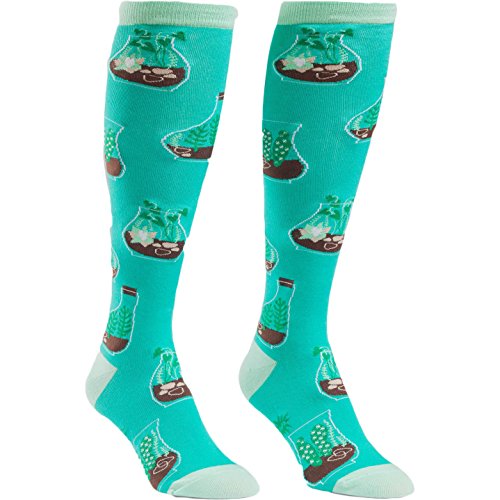 Sock It To Me Terrific Terarium Knee High Sock OS