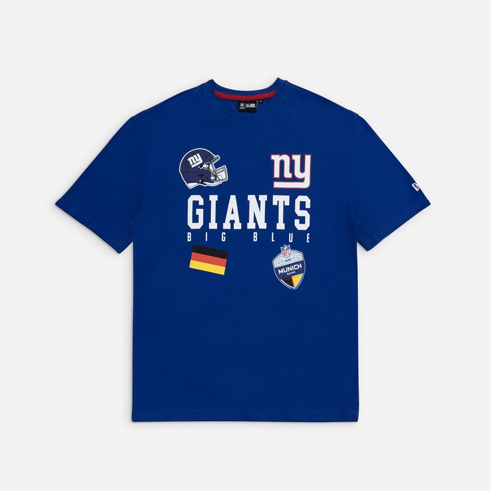New Era NFL ISG 2024 Collegiate Oversized T-Shirt New York Giants M