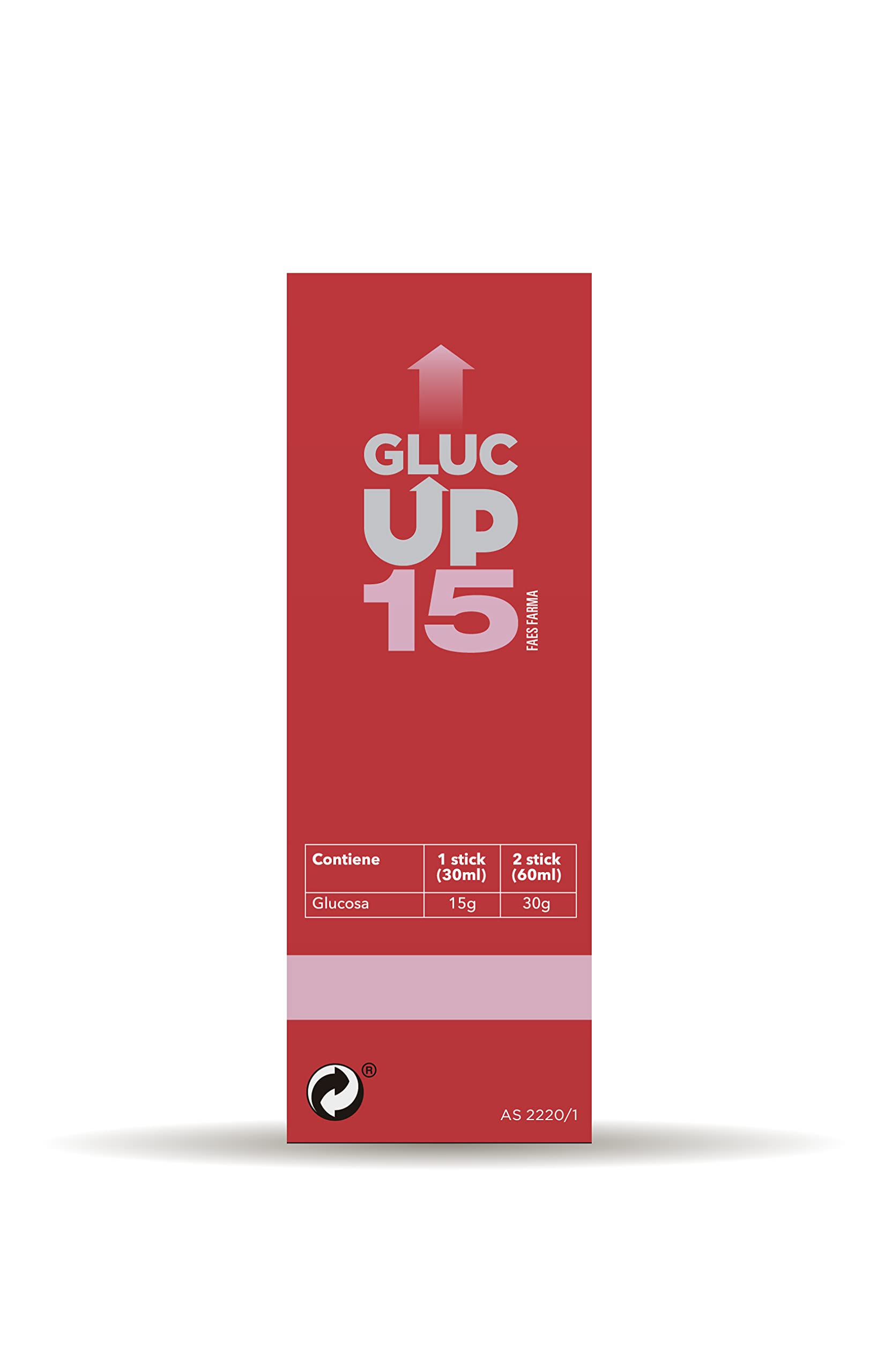 Gluc Up 15 Fresa 10 Stick 30Ml