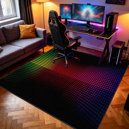 Tapis de jeu gaming 3D lavable au format compact 60x100cm pour espace ado - 3