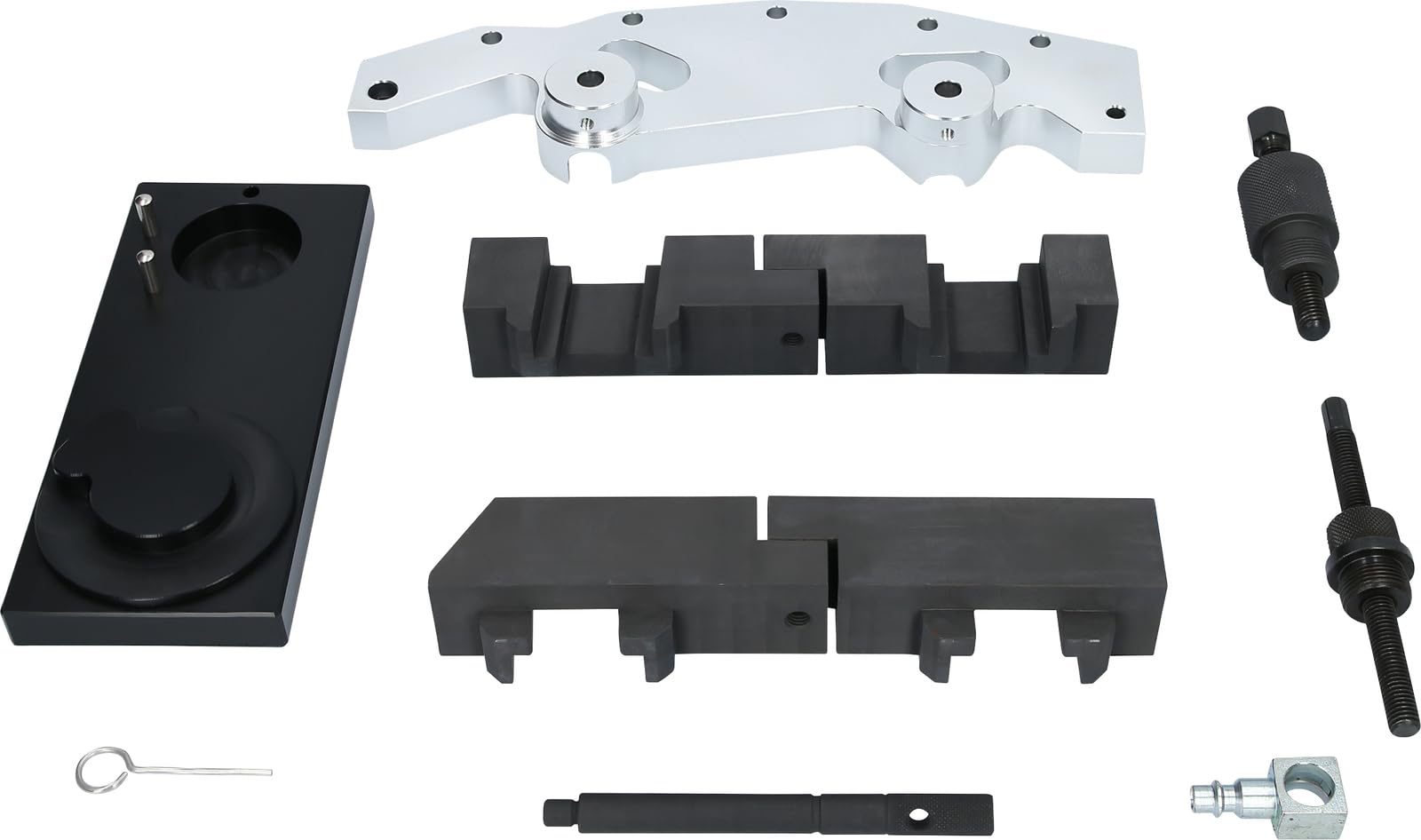 BRILLIANT TOOLS BT591830 Serie di utensili di regolazione per motore per BMW M52, M54, M60, M62 [Powered by KS TOOLS]