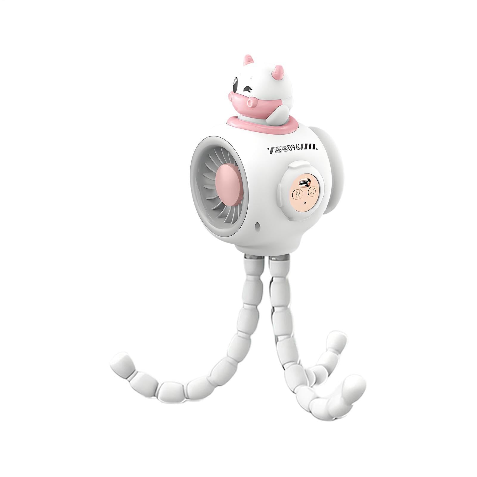 Ventilatore Rinfrescante Per Passeggino Ventilatore A Clip Per Carrozzina | 3 Velocità Regolabili, Alimentazione USB E Design Compatto Per Shopping, Campeggio, Auto E Viaggi All’Aperto