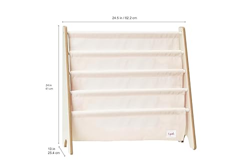 Miniatura 7 de 3 Sprouts Estante para libros  Estante organizador para niños, librero para habitación del bebé, con estampado de elefante