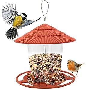 Mix Seed Hängende Vogel Feeder für die Fütterung Wildlife Vögel Outdoor Garten Samen Mischungen Sonnenblumenherz Erdnüsse Nuss Fütterung Dunnocks Spatzen Rotkehlchen Kleine Vögel, Braun