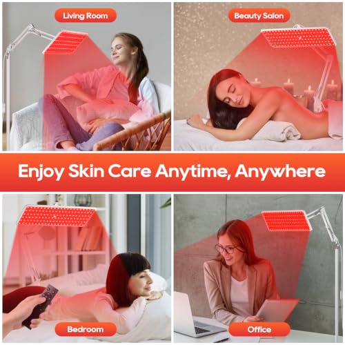Image of Red Light Therapy for Body and Face, 660nm 850nm 940nm Infrared Redlight