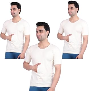 avishiti Men's Cotton Sleeveless Vests – Off White (Pack of 3) | Soft, Breathable Innerwear for Daily Comfort & All-Day Freshness-picture-25