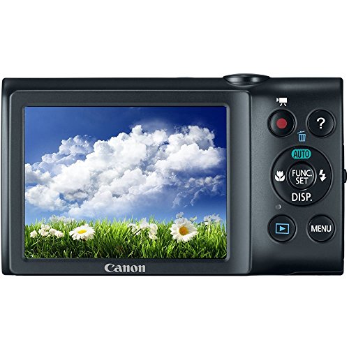 Image of Canon Powershot A2300 16MP Digital Point-and-Shoot Camera (Black) with 4GB Card, Camera Case