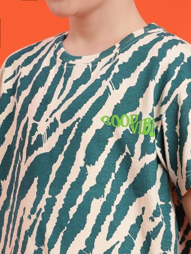 Image of Li'l Tomatoes Boys 100% Cotton Night Suit | Summer T-Shirt & Shorts Sleepwear Set | Soft & Breathable | 7-16 Years