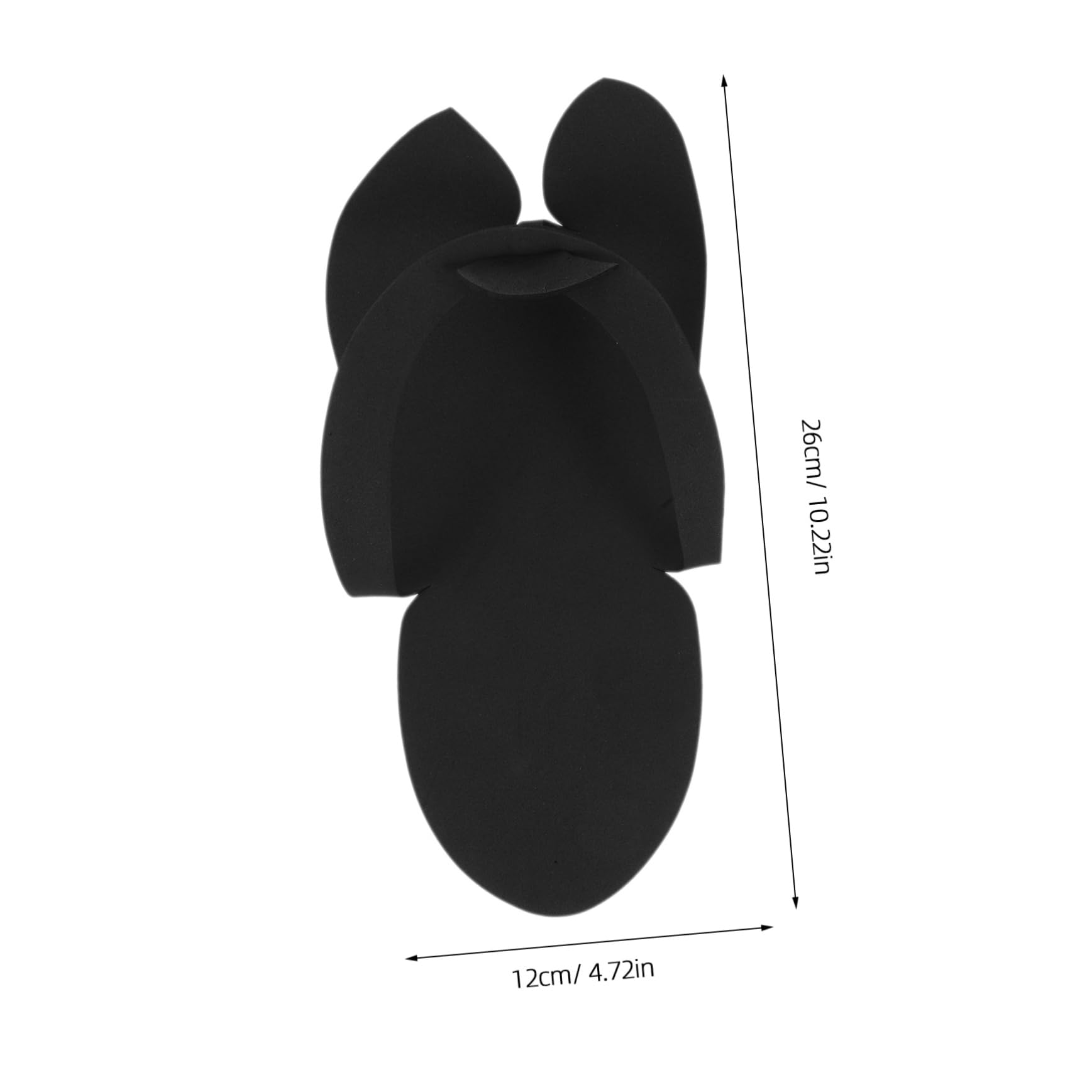 TOVINANNA 48 Pairs Disposable Salon Slippers for Spa Home Use Lightweight Beach Footwear Random Colors for Guests Family