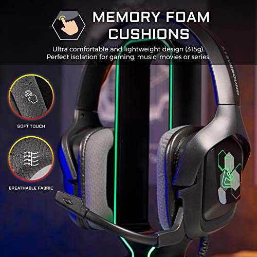 The G Lab Korp Cobalt 7.1 Casque Avec fil À la main Jouer USB Type A Neuf - vue 7