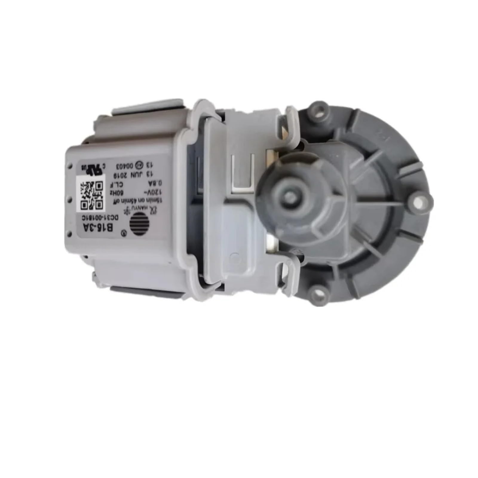 Bomba de drenaje de la lavadora DC31-00181C Motor compatible 120V 60Hz B15-3A | Piezas de lavadora para reparación de electrodomésticos