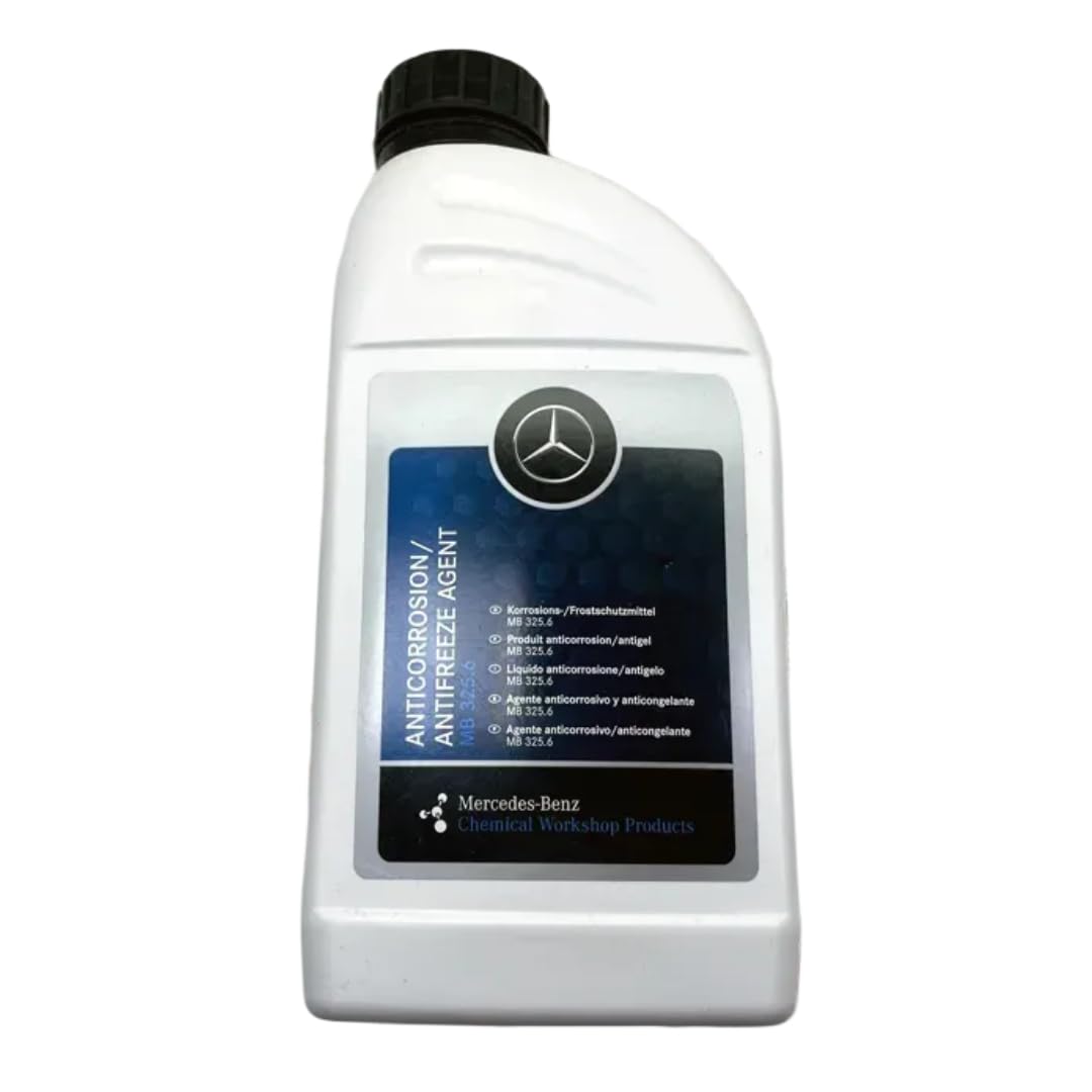 Original Mercedes benz Líquido Anticongelante Refrigerante Puro MB 325.6 1 Litro, A000989180809