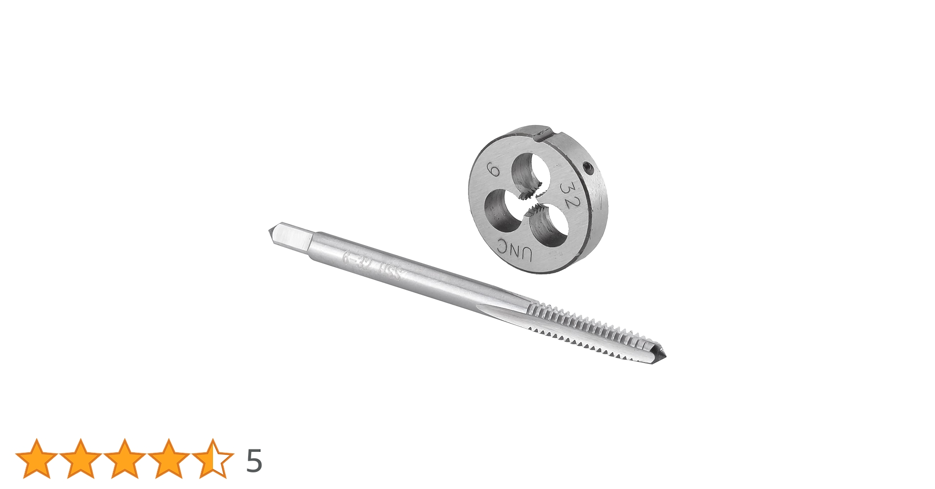 Amazon.co.jp: Burkit No 6-32 UNC タップとダイセット 右手用 6