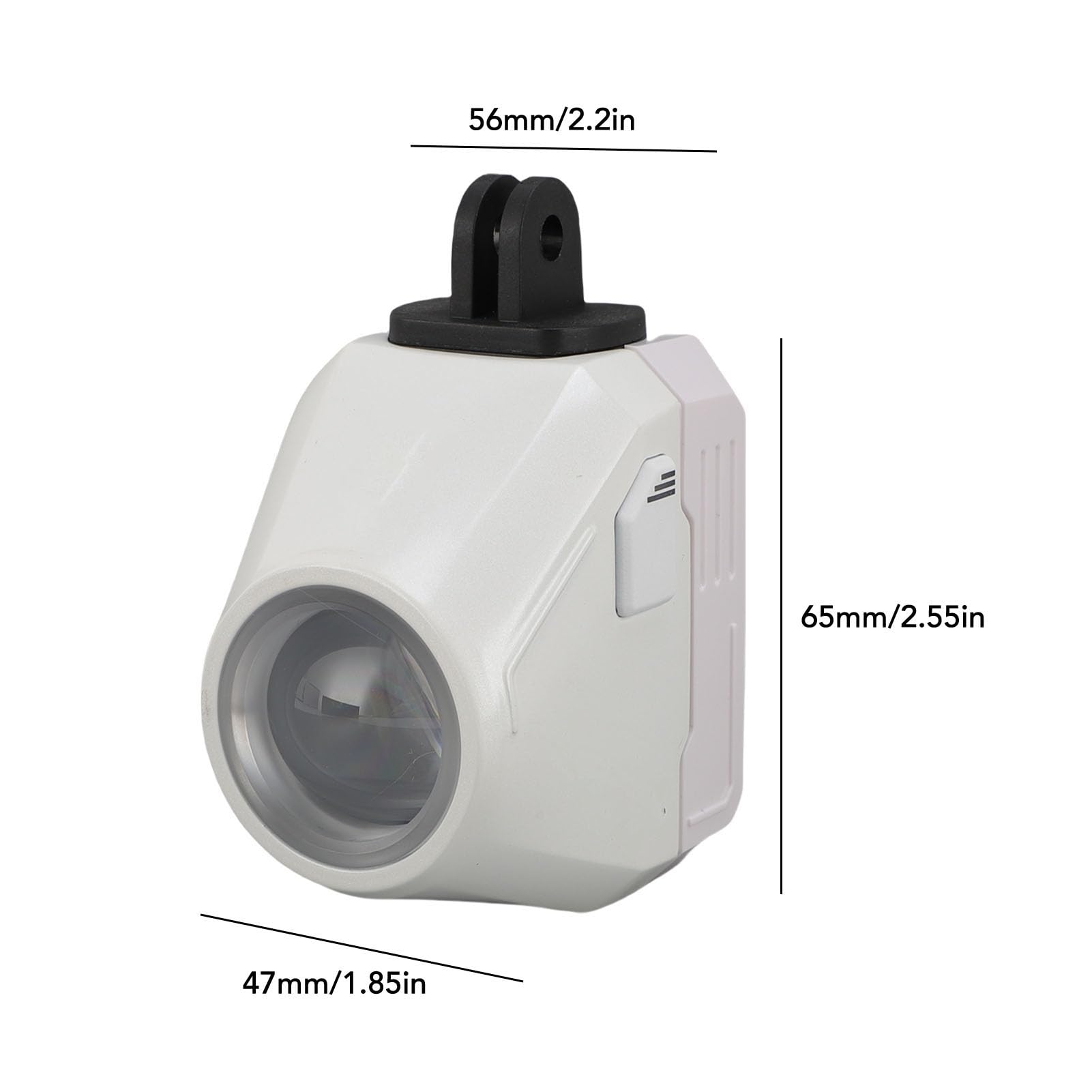 Generic Lampada a Sospensione Anteriore con Telecomando Senza Fili, Faro per Bici Sospeso, Resistente All'acqua, per Ciclismo, con Materiale in Lega di Alluminio a LED Ad Alta Efficienza Energetica
