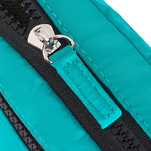 Image of Haytijoe Small Wristlet Wallets for Women Valentines Day Gifts RFID Blocking Travel Wallet Quilted Nylon Phone Purse