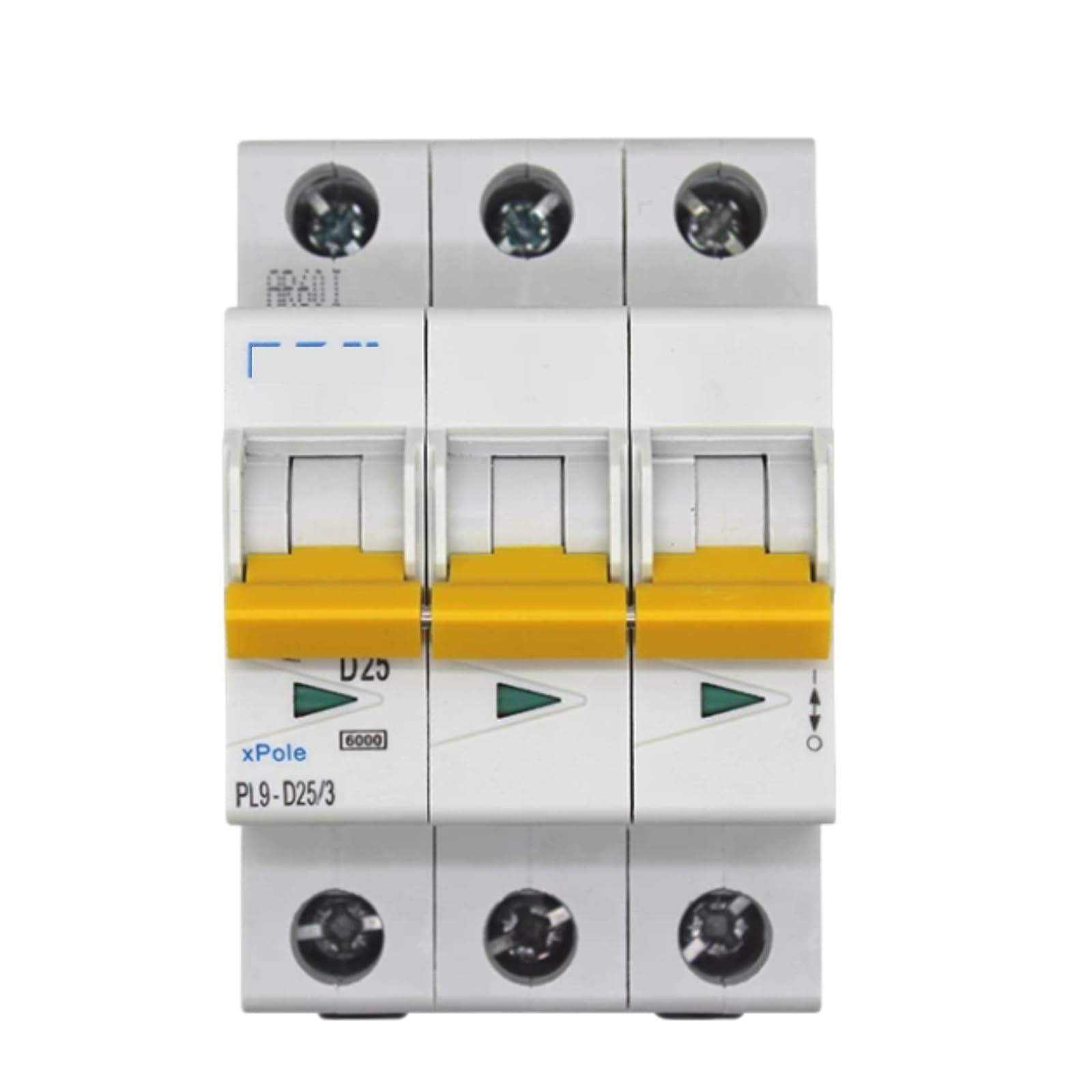 HKEJSJWA Circuit Breaker PL9-D25/3, 25A 3P Mini Circuit Breaker