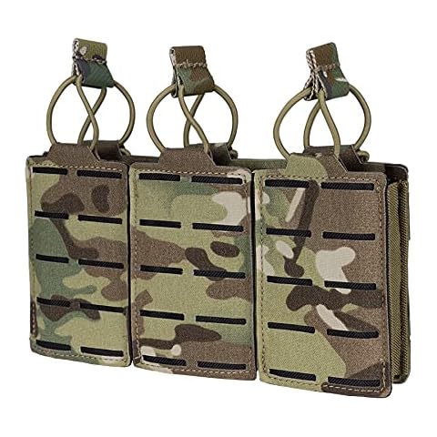 IDOGEAR MOLLE Magazinbeutel Dreifach Tactical Mag Pouch Oben offen Magazintaschen Cover
