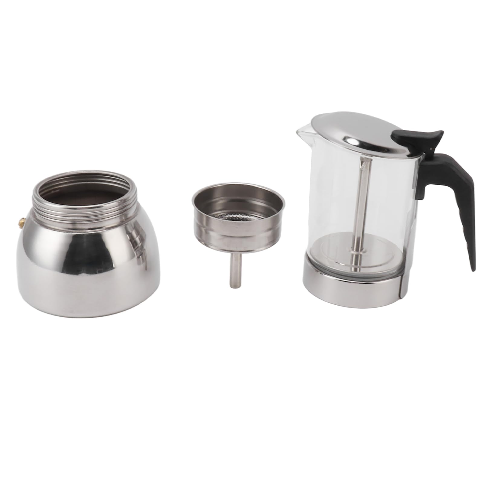Moka Pot Ekspres do Kawy, Odporna na Ciepło Konstrukcja (450ML)