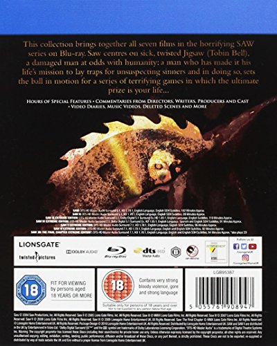 Saw 1 7 Box Set Re Sleeve (Box Set) [Edizione