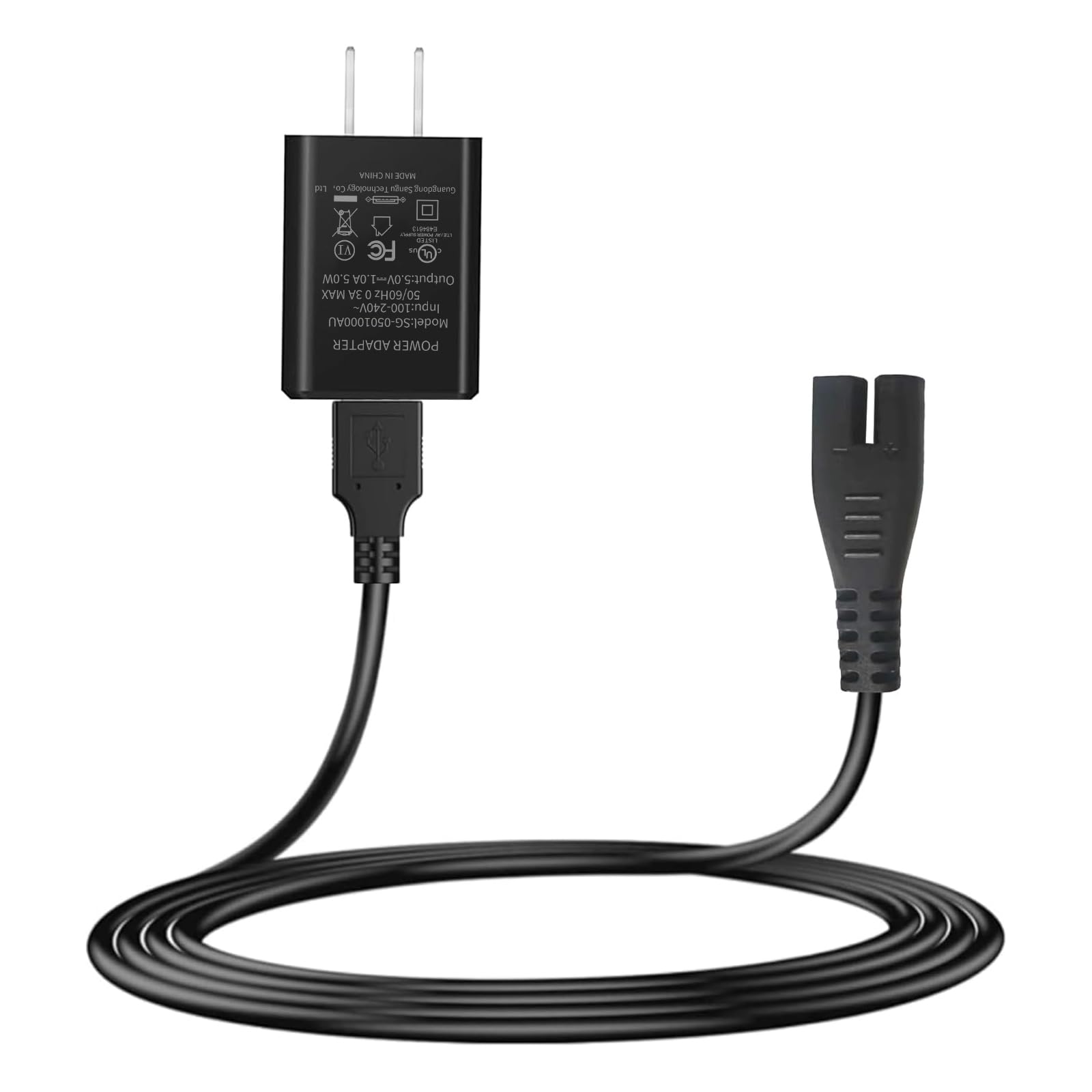 USB Ladekabel Für Intex Poolsauger - 5V 1A Netzteil, 1,8m Kabellänge