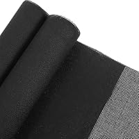 2 Stück 14CT Kreuzstichstoff 45x60cm Stoff zum Sticken Stoff Sticken Schwarz Kreuzstich Hochwertiger Cross Stitch Fabric für Nähen DIY Basteln