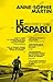 Produktbild Le Disparu