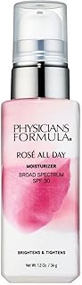 Physicians Formula - Rosé All Day Moisturizer SPF 30 - Day Cream - Moisturising Face Cream with Protective SPF 30 - Brightens, Preps and Hydrates Skin - with Goji and Kakadu Plum - Antioxidant Formula