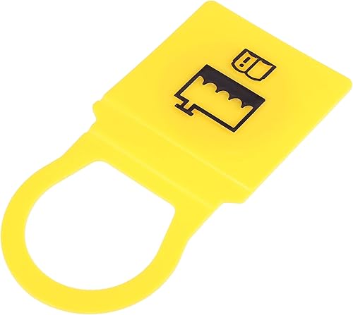 Miniatura 6 de X AUTOHAUX Tapa amarilla 52079331 55111074AA del depósito del refrigerante del motor para Jeep Wrangler 1997-2006